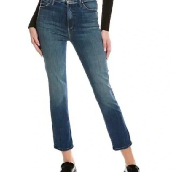 MOTHER Denim Jeans Swooner Rascal Ankle Don't Mind Me Straight Leg 24 B82 - Picture 1 of 7